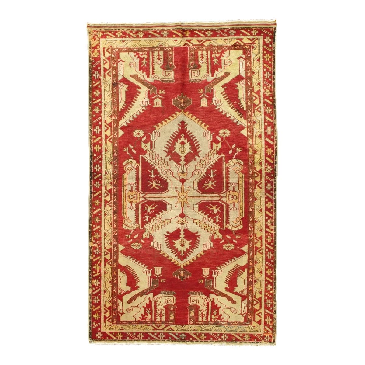 Antique Oushak Rug