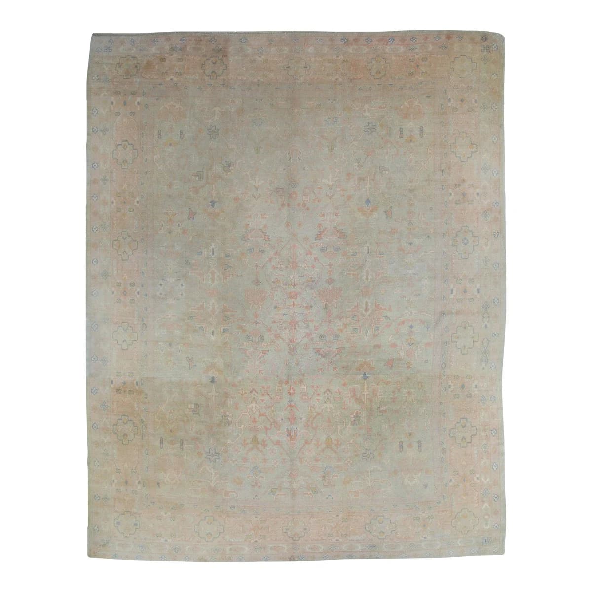 Antique Oushak Carpet
