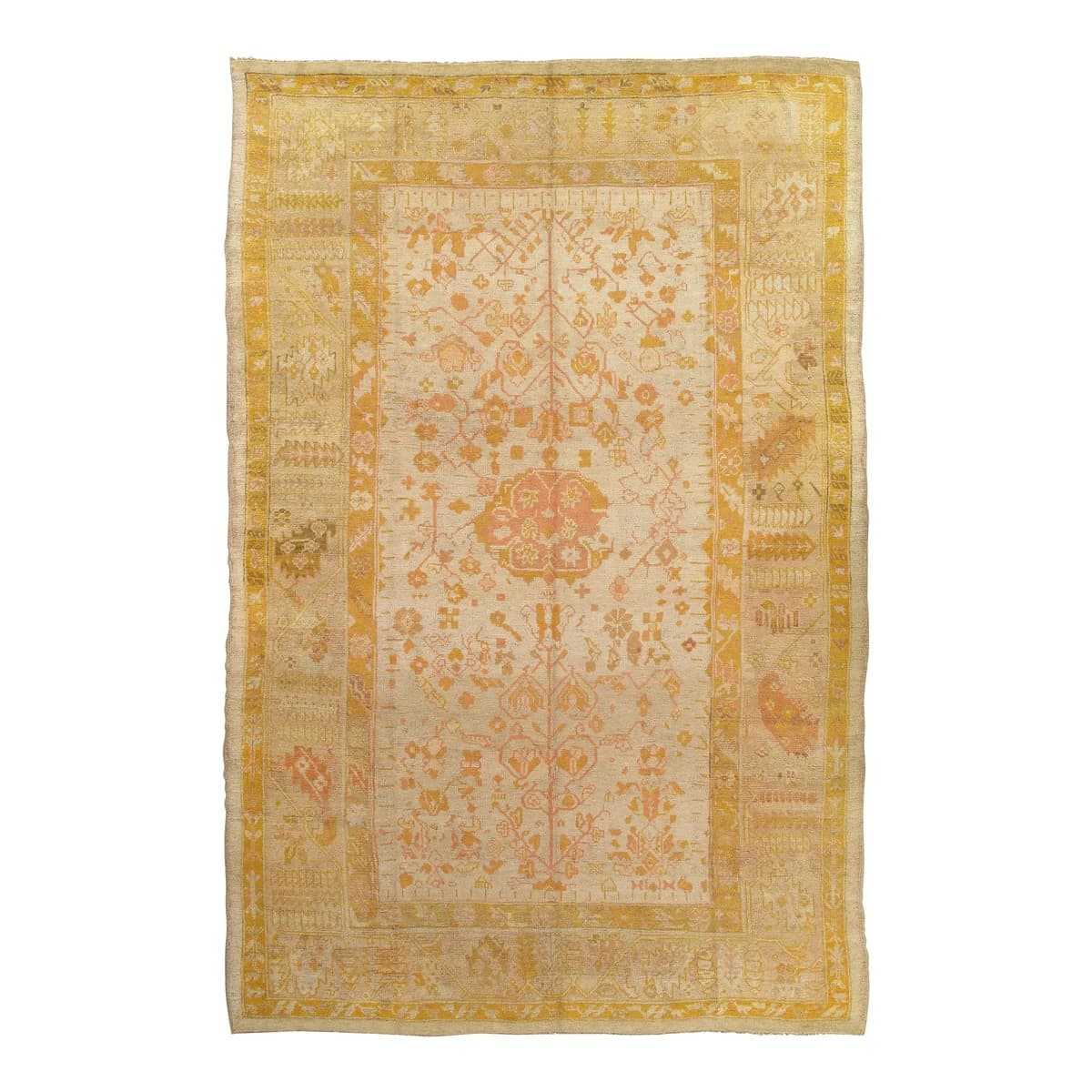 Antique Oushak Carpet