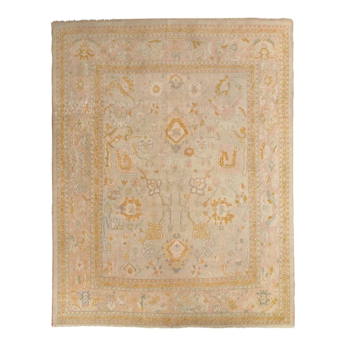 Antique Oushak Carpet