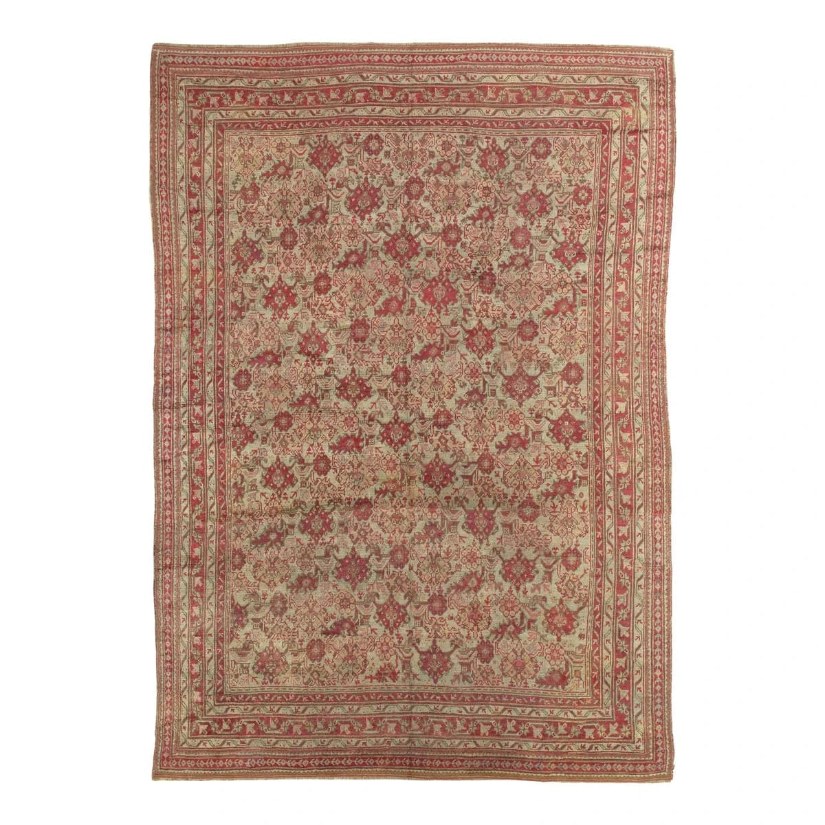 Antique Oushak Carpet