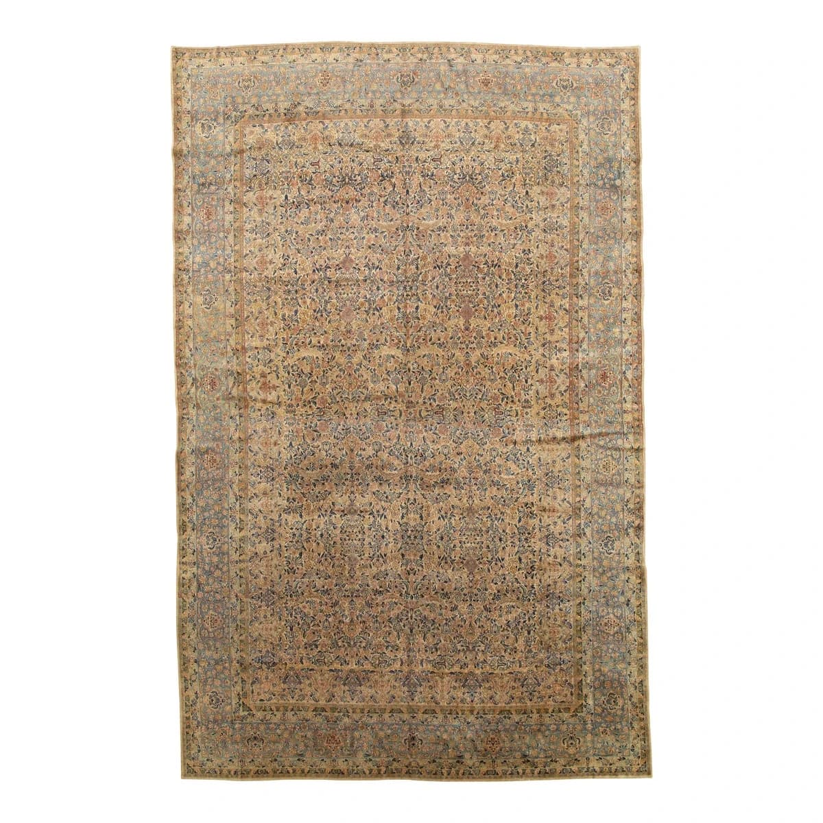 Early 20th Century Antique Kerman Rug