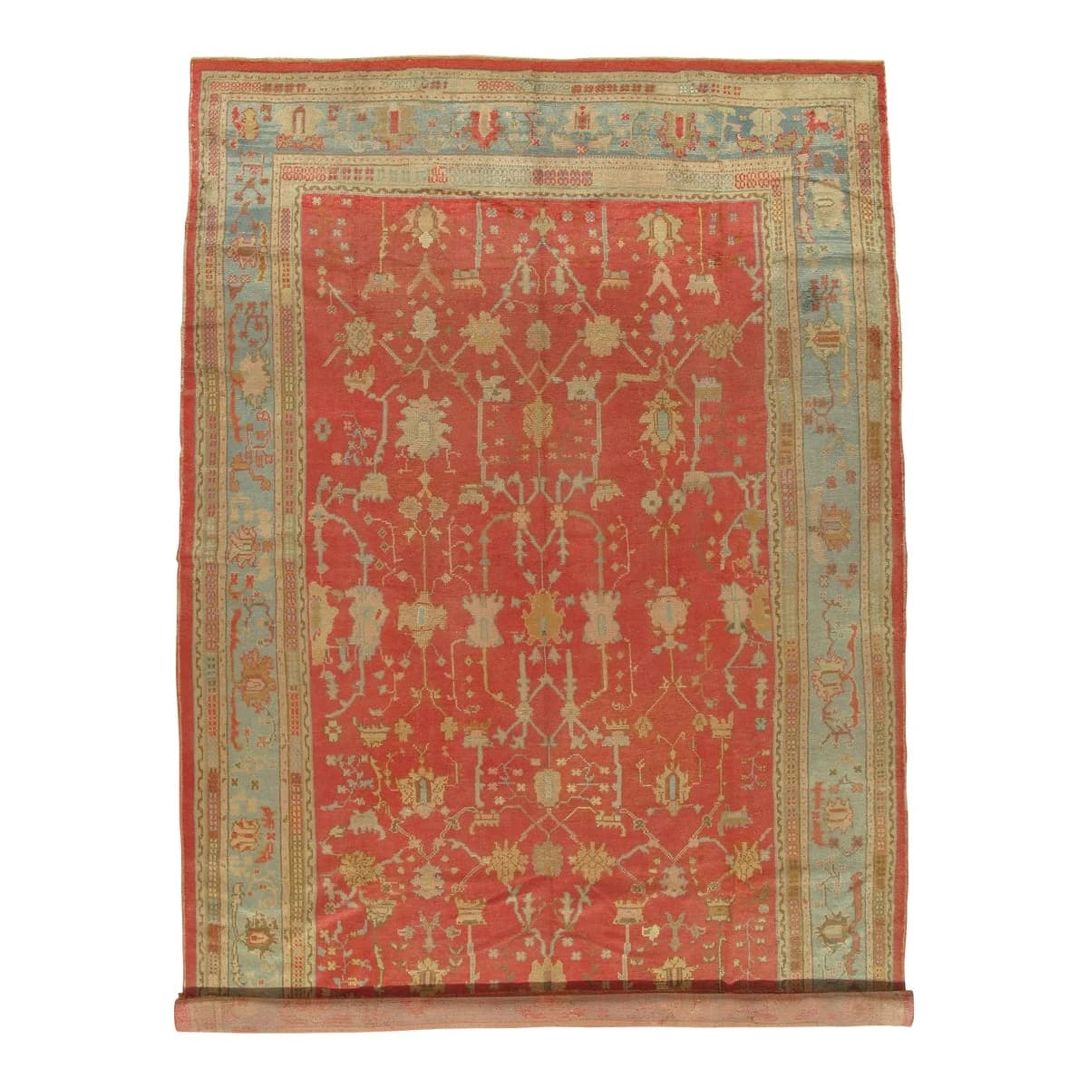 Antique Oushak Carpet