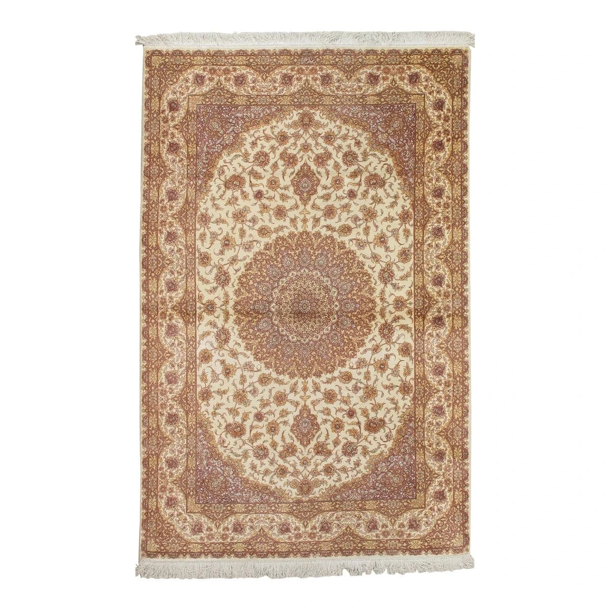 Finely Woven Persian Silk Qum