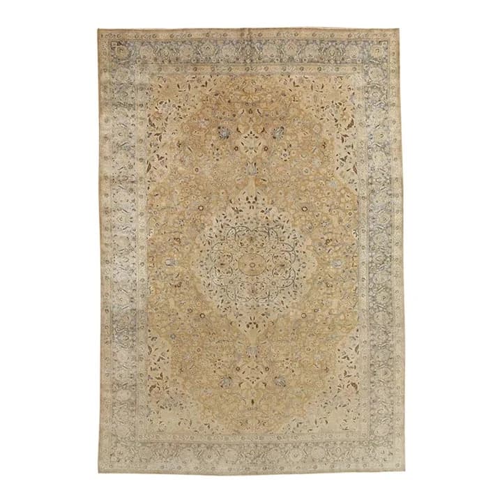 Antique Persian Tabriz Carpet
