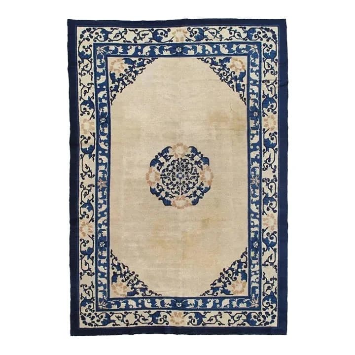 Late 19th Century Antique Chinese Rug
