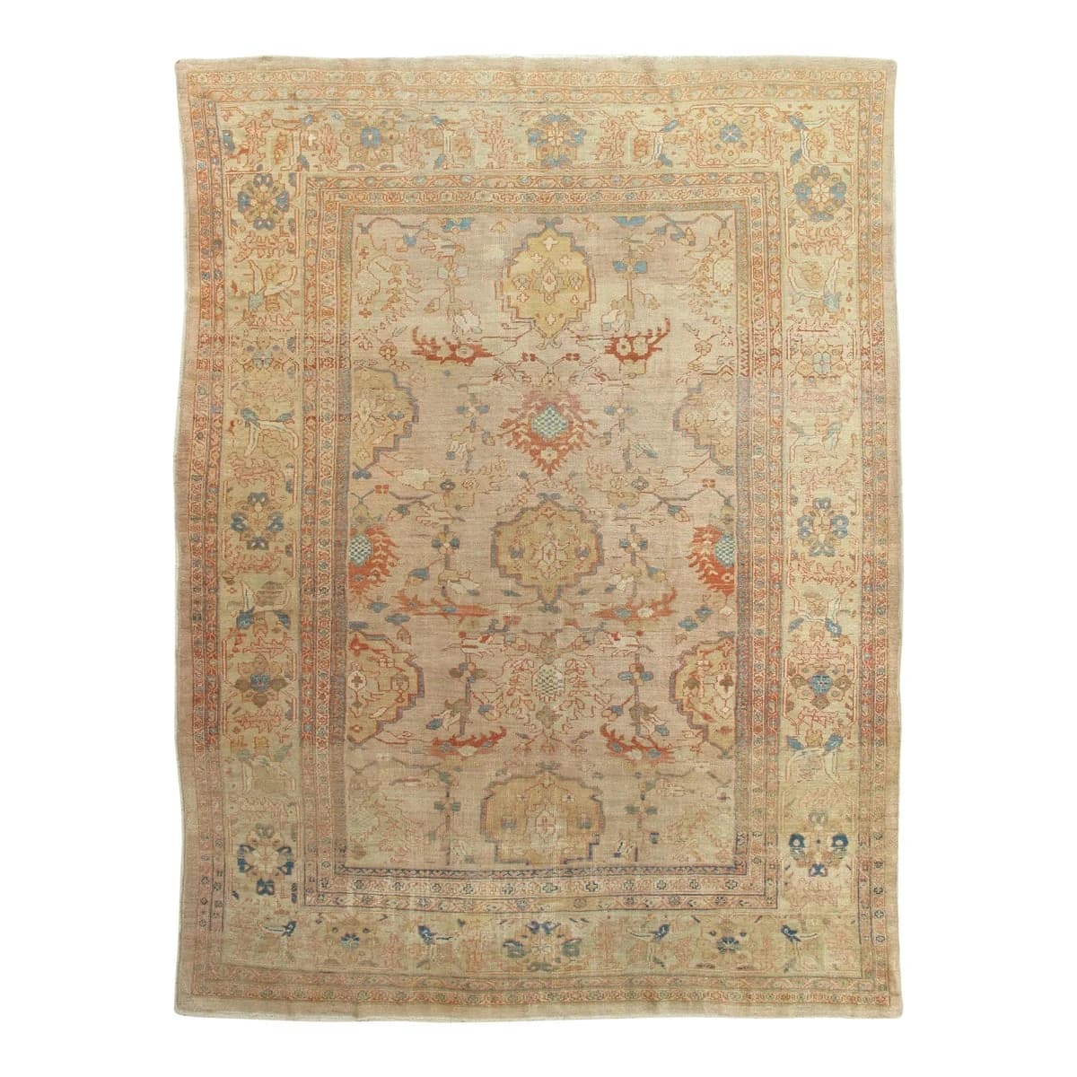 Antique Persian Sultanabad Carpet