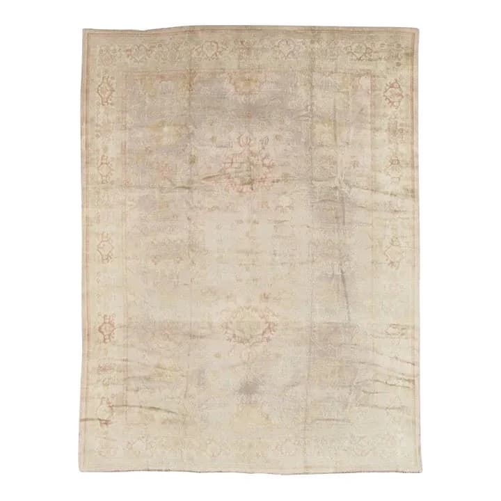 Antique Angora Oushak Carpet