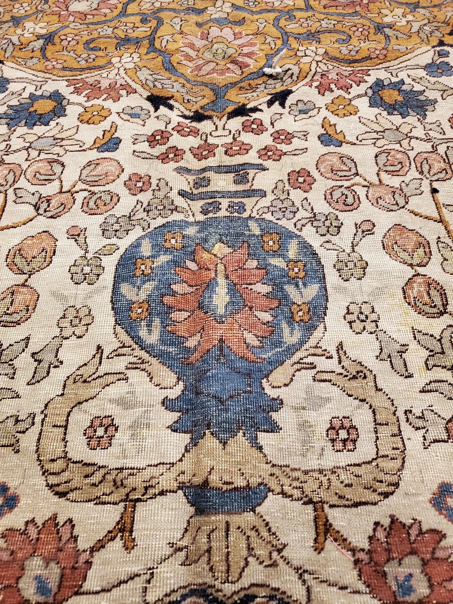Sivas Carpet in Red and Green, actual catalog view 4