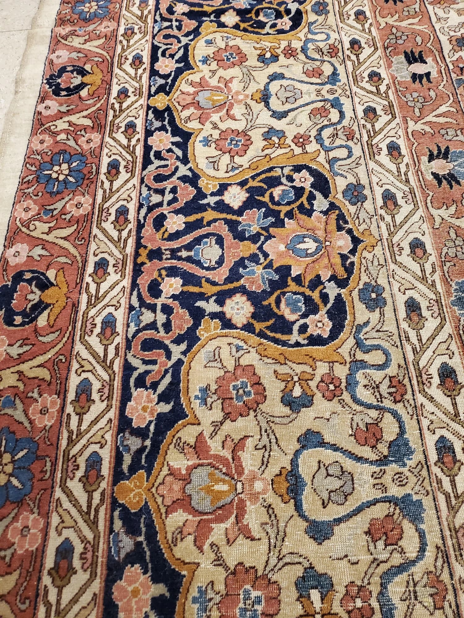 Sivas Carpet in Red and Green, actual catalog view 6
