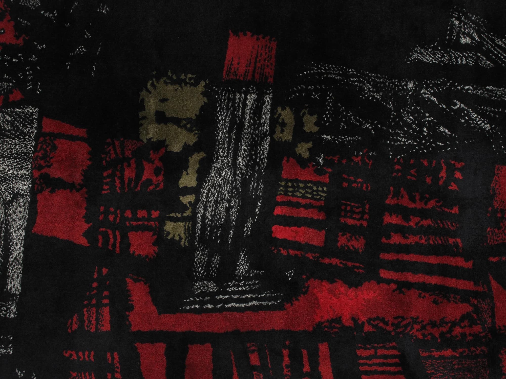 Maurice André Wool Rug, circa 1950, actual catalog view 3