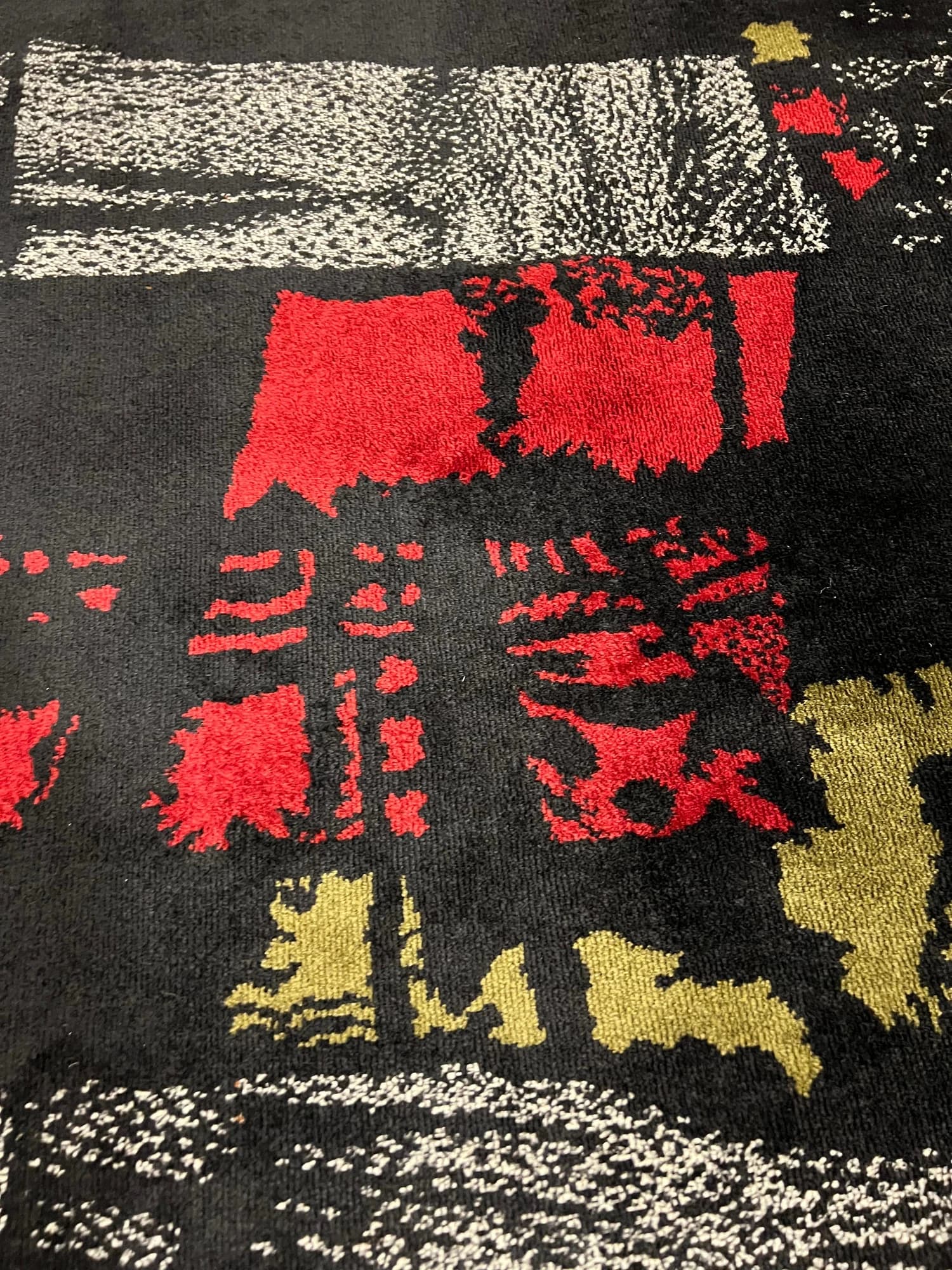 Maurice André Wool Rug, circa 1950, actual catalog view 8
