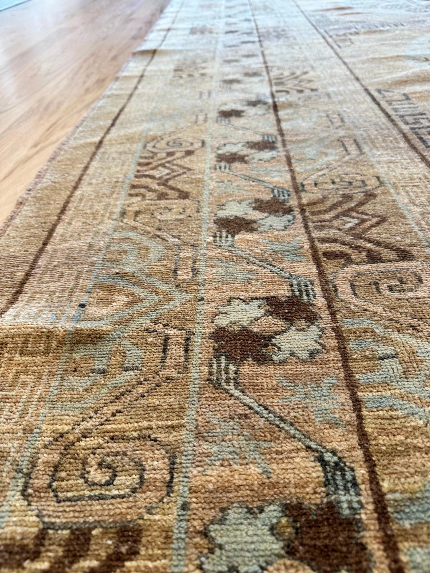 Khotan in Blue and Caramel, actual catalog view 14