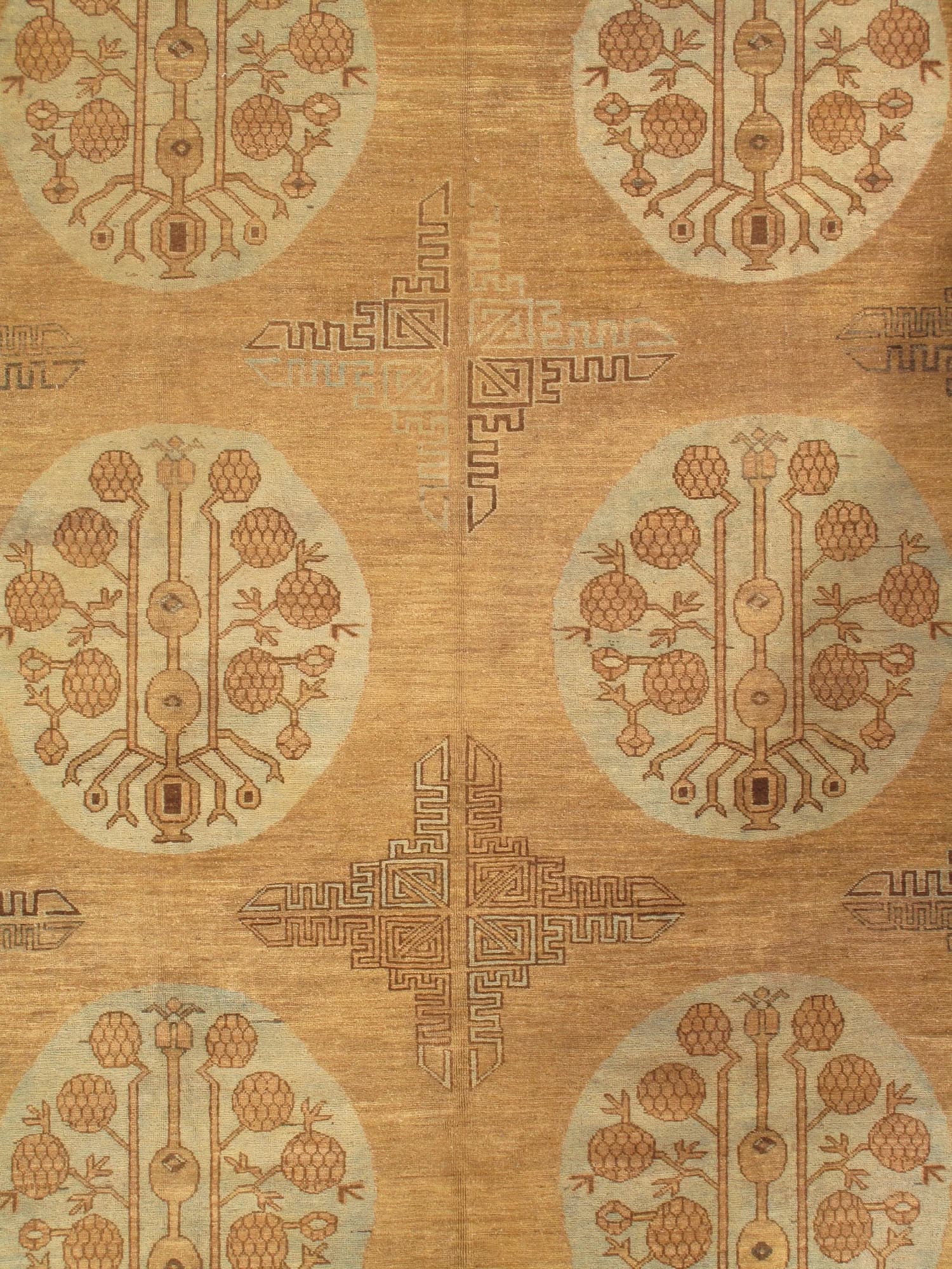 Khotan in Blue and Caramel, actual catalog view 9