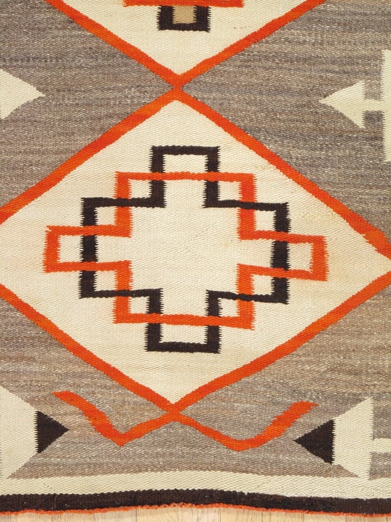 Klagetoh Navajo Rug, actual catalog view 3