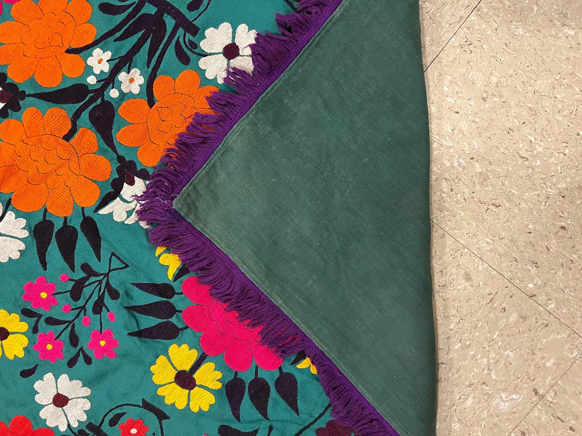 Suzani Floral Textile, actual catalog view 11