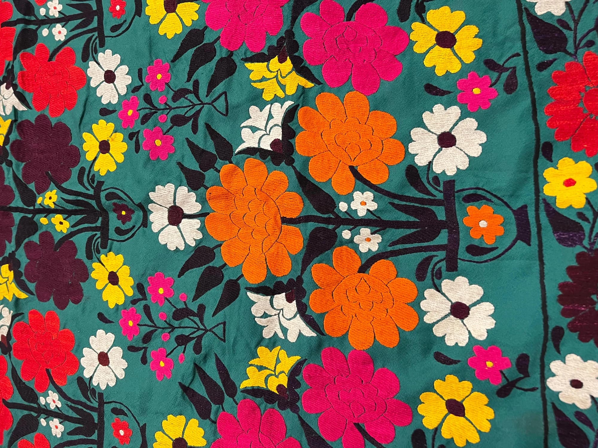 Suzani Floral Textile, actual catalog view 5