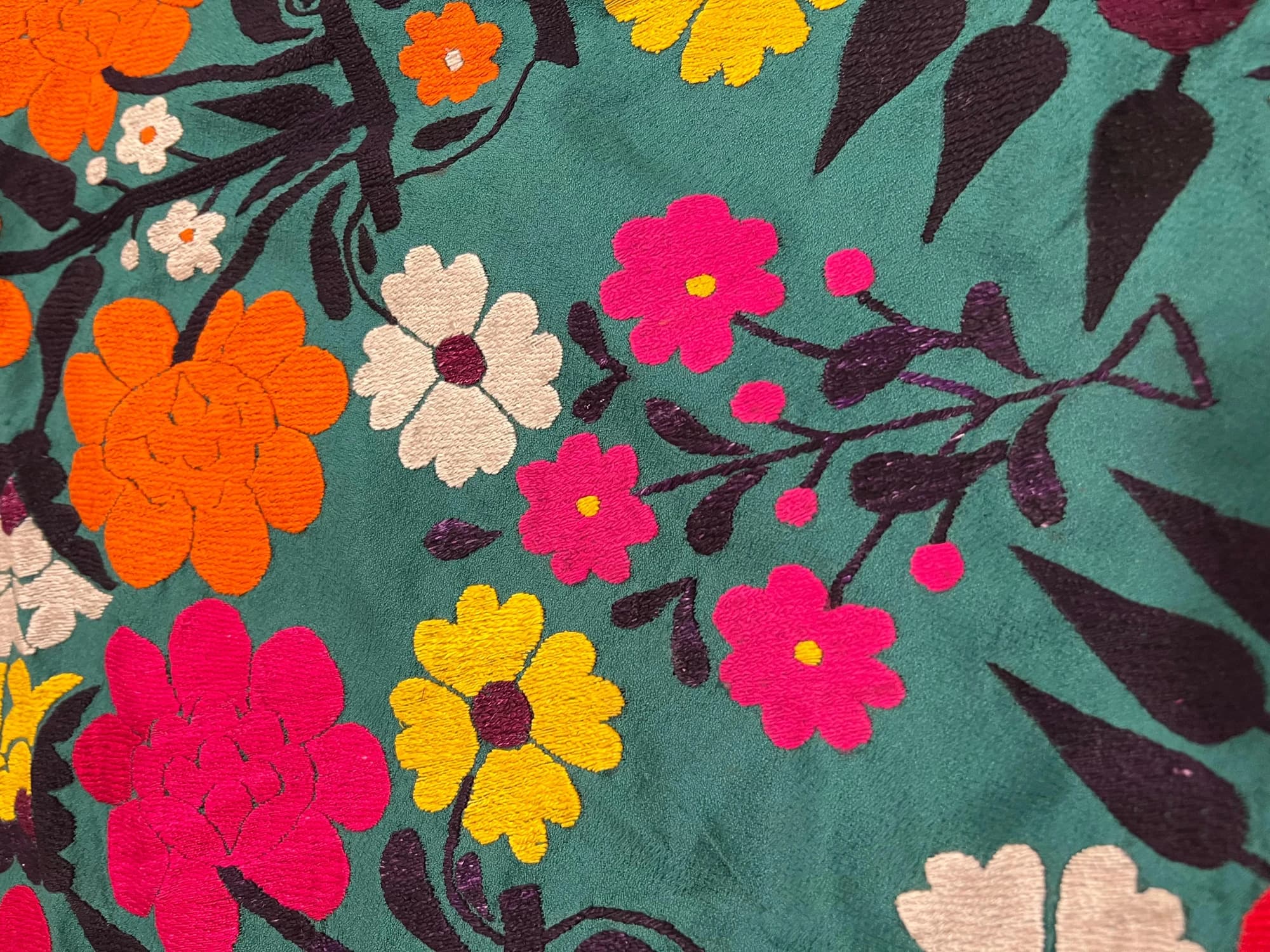 Suzani Floral Textile, actual catalog view 10
