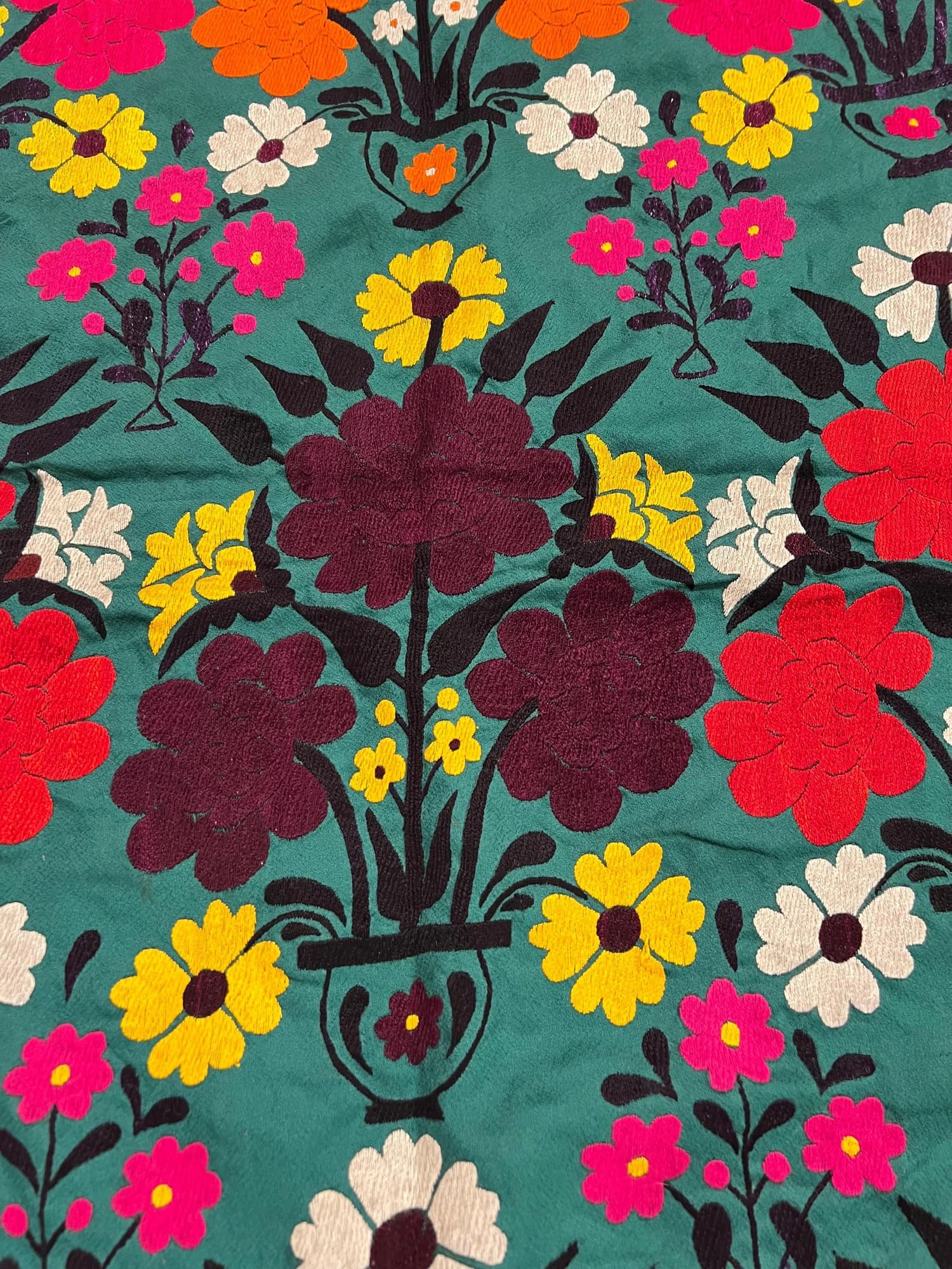 Suzani Floral Textile, actual catalog view 8