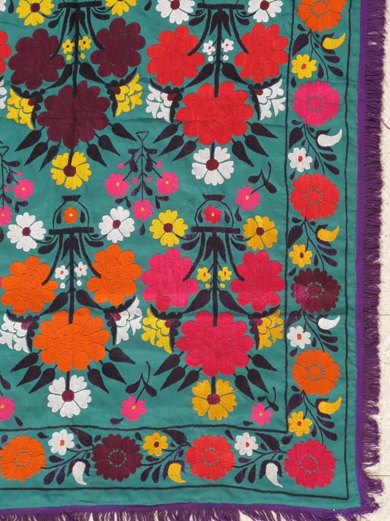 Suzani Floral Textile, actual catalog view 2