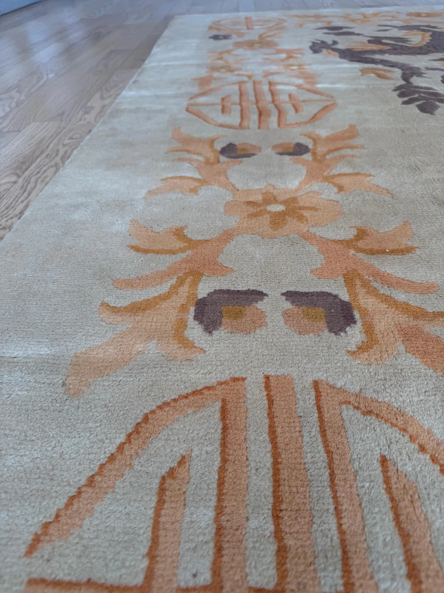 Chinese Dragon Rug, actual catalog view 12