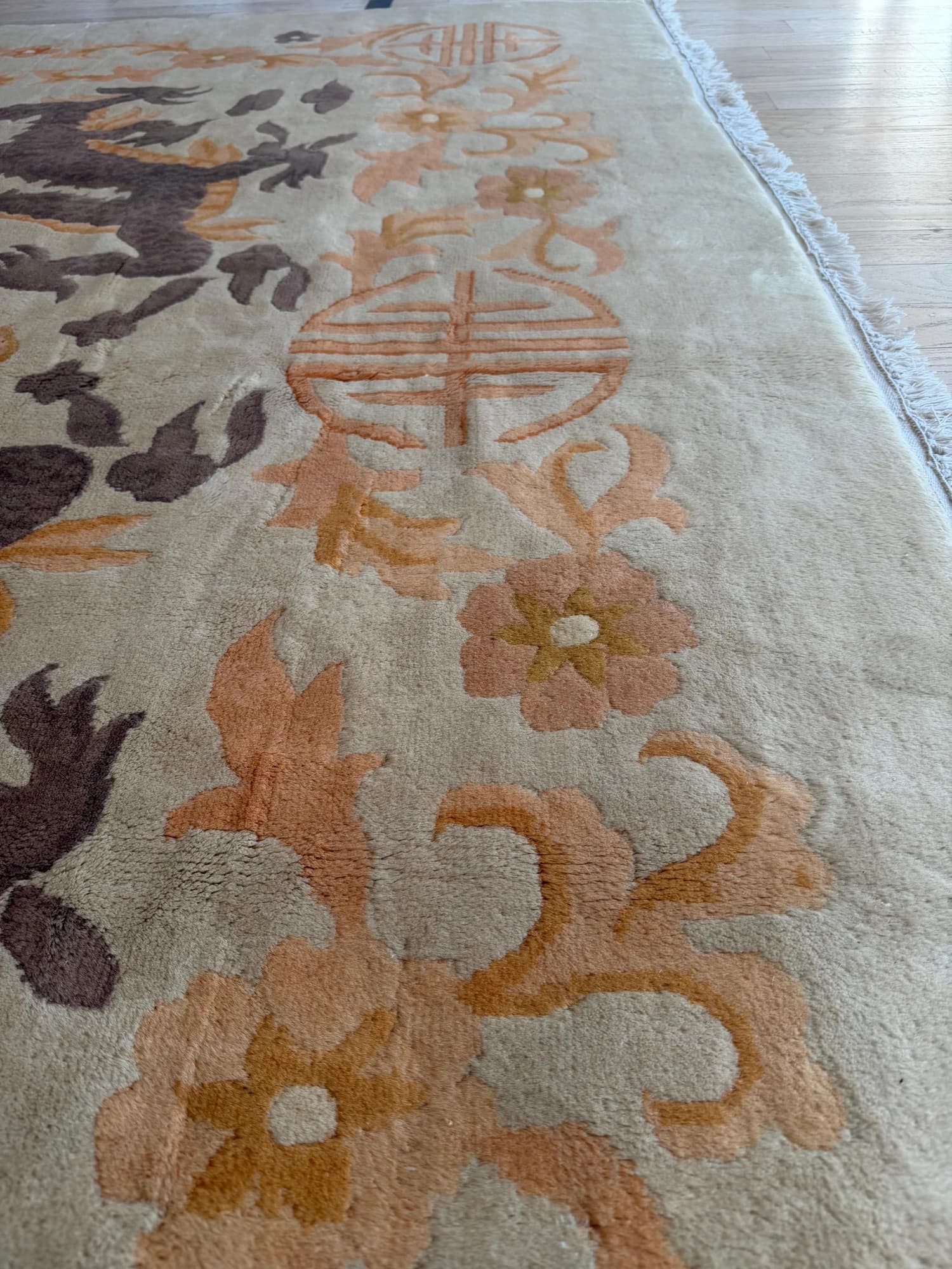 Chinese Dragon Rug, actual catalog view 11