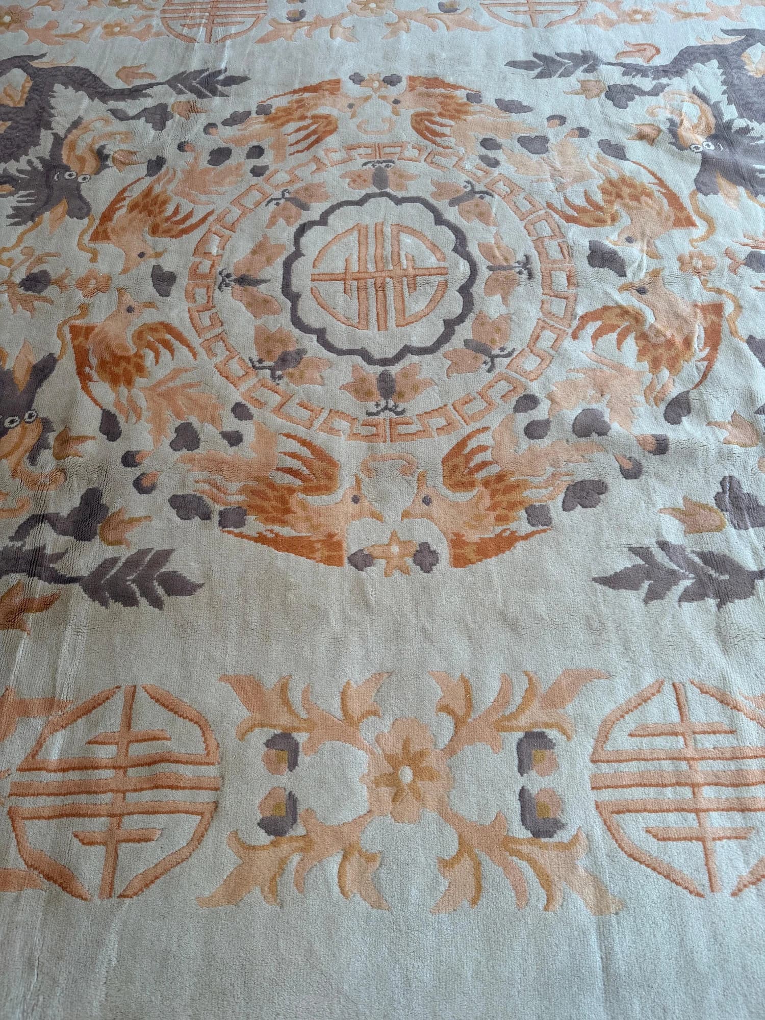 Chinese Dragon Rug, actual catalog view 8