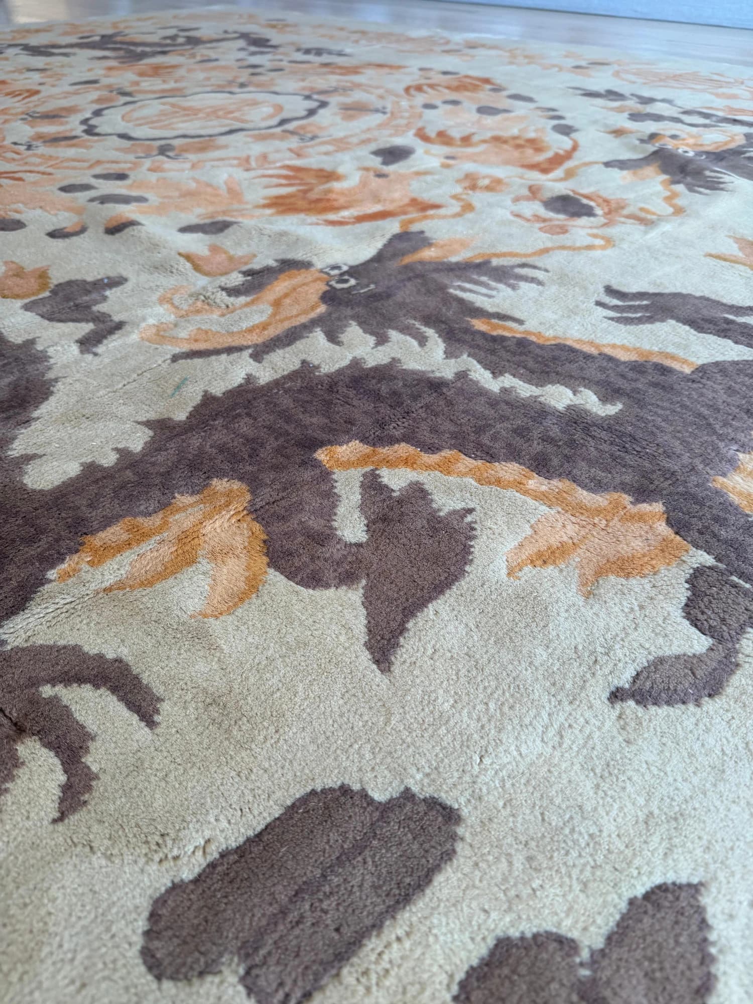 Chinese Dragon Rug, actual catalog view 10