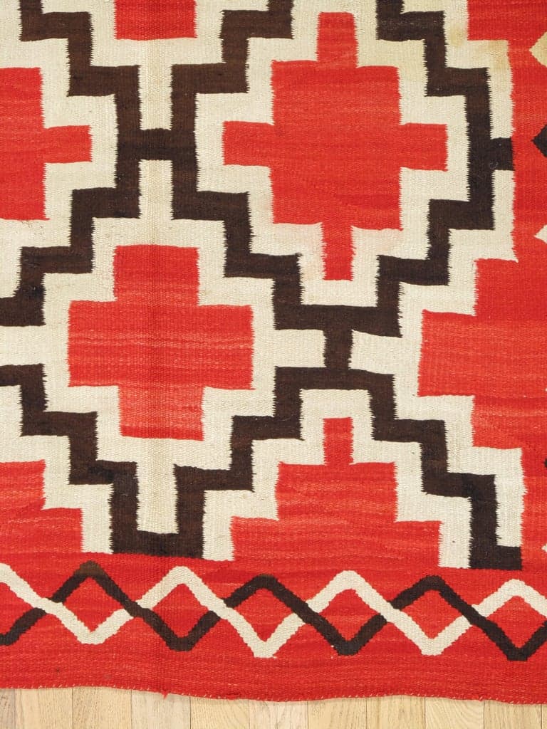 Red Geometry, circa 1920, actual catalog view 3