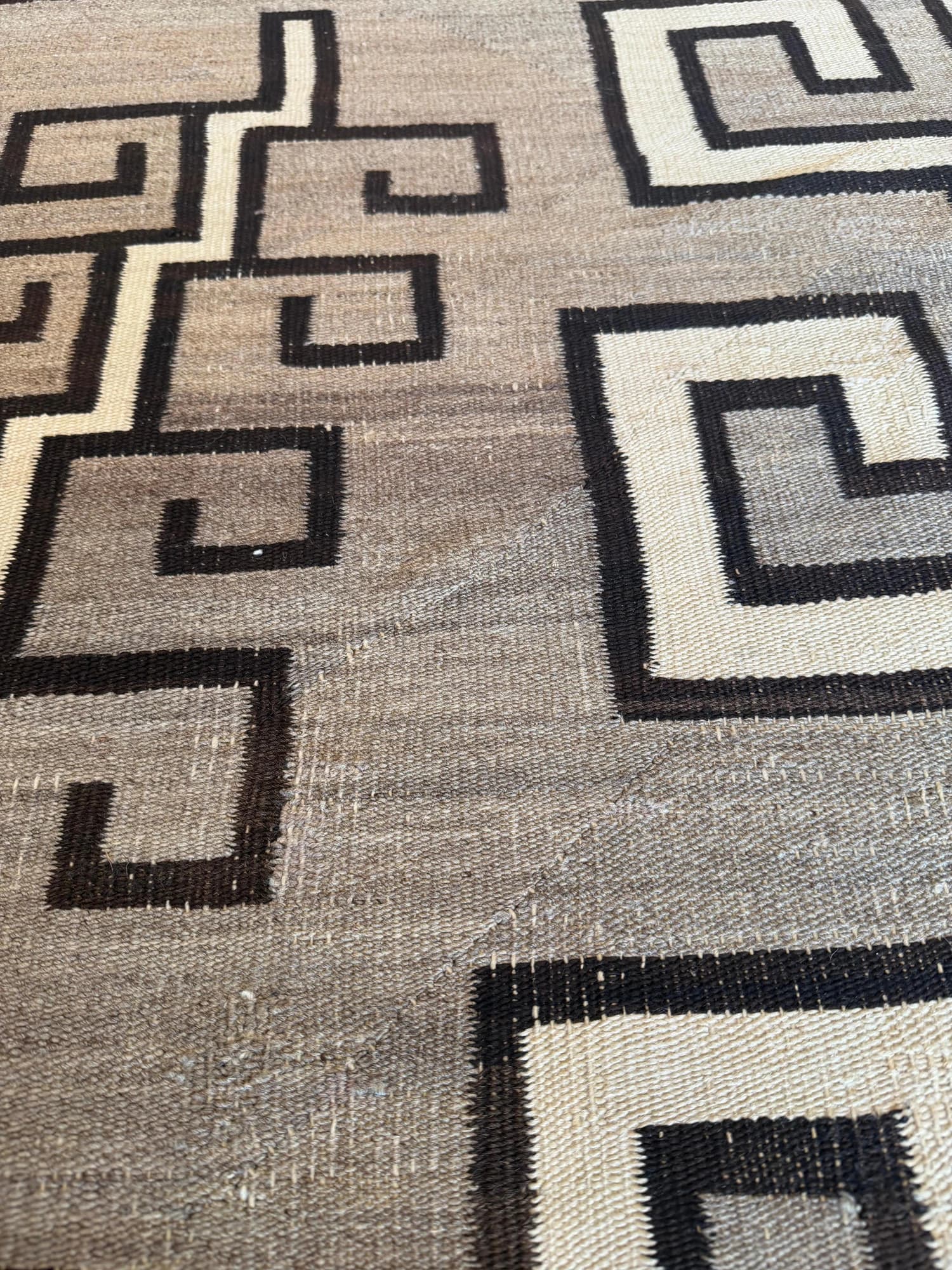 Navajo Transitional Weaving, circa 1890, actual catalog view 17