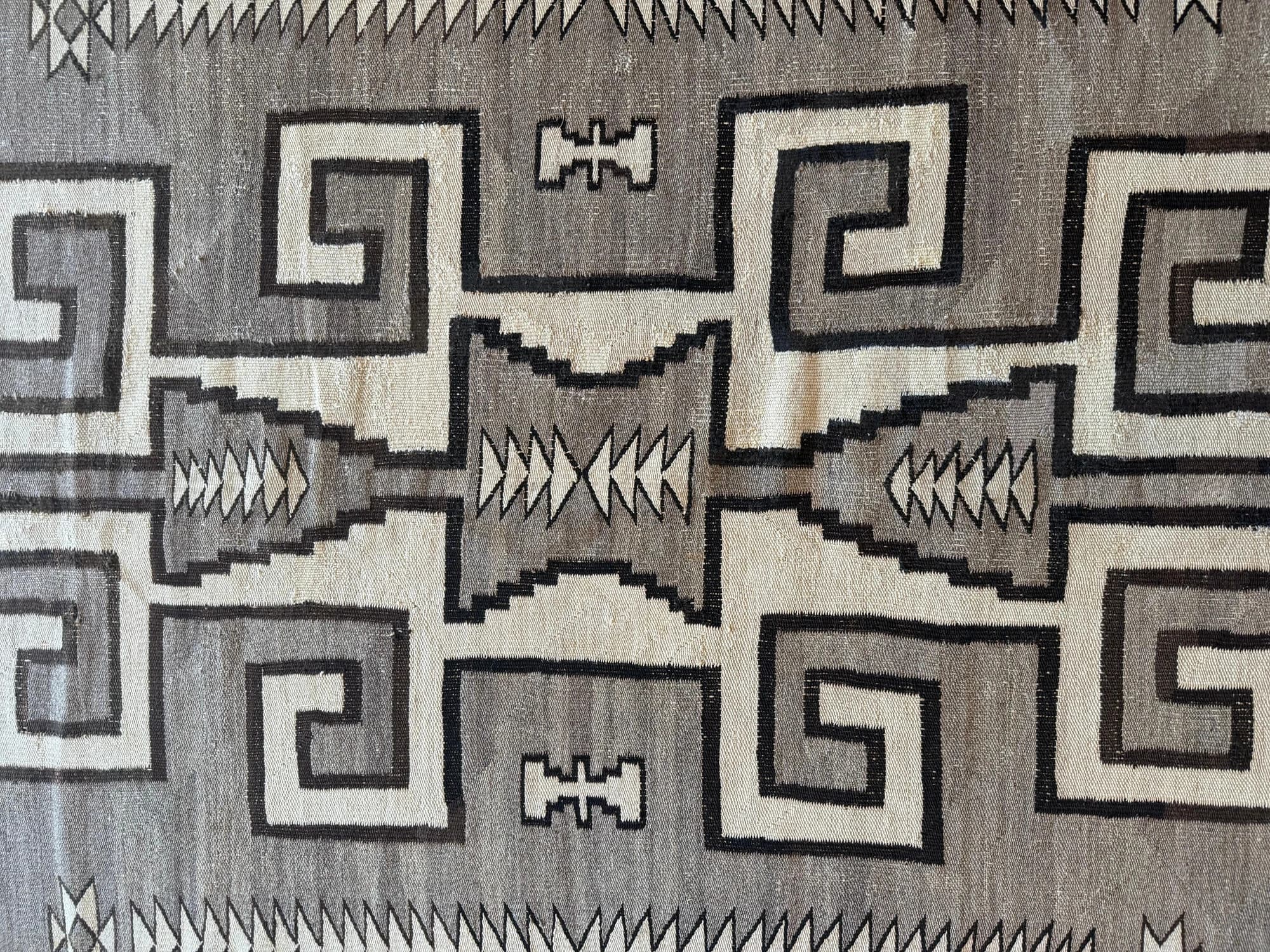 Navajo Transitional Weaving, circa 1890, actual catalog view 11