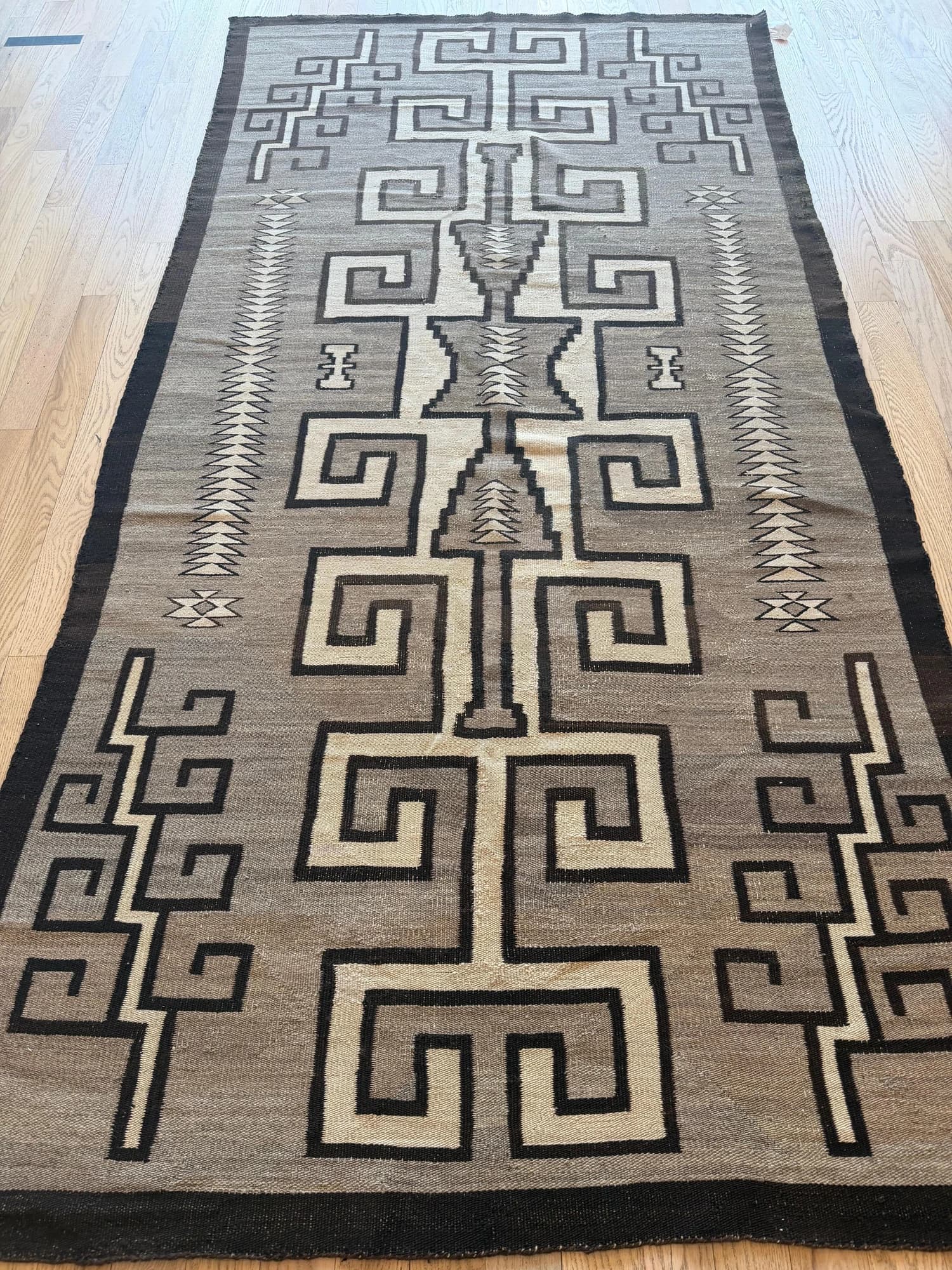 Navajo Transitional Weaving, circa 1890, actual catalog view 10