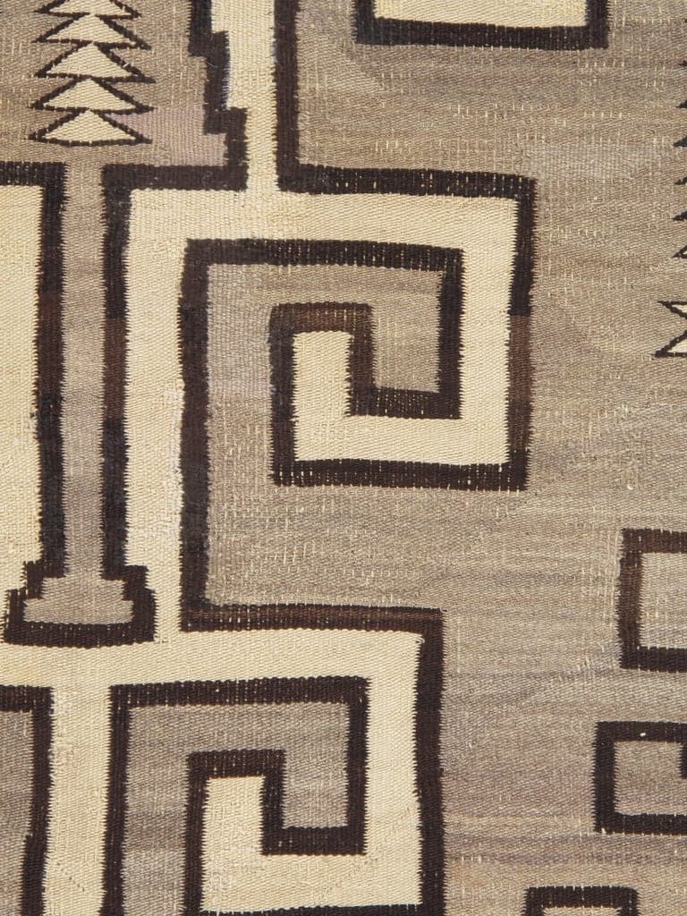Navajo Transitional Weaving, circa 1890, actual catalog view 2