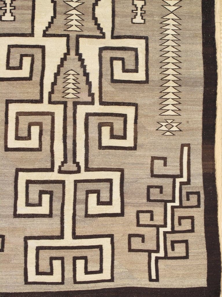 Navajo Transitional Weaving, circa 1890, actual catalog view 3