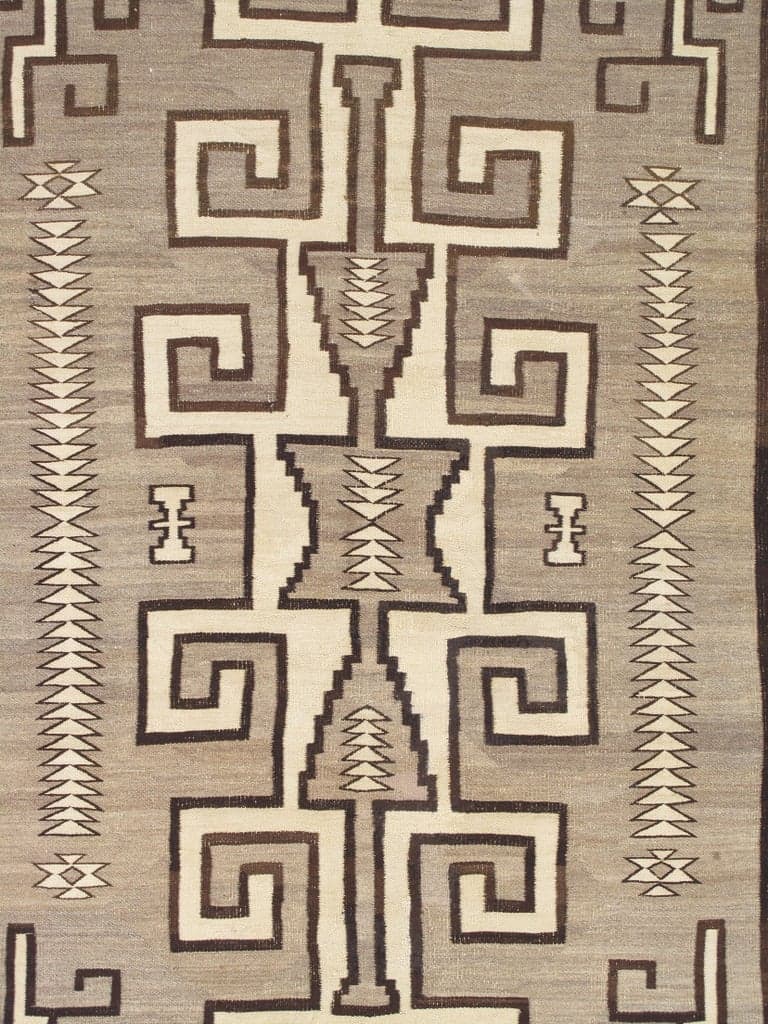 Navajo Transitional Weaving, circa 1890, actual catalog view 4