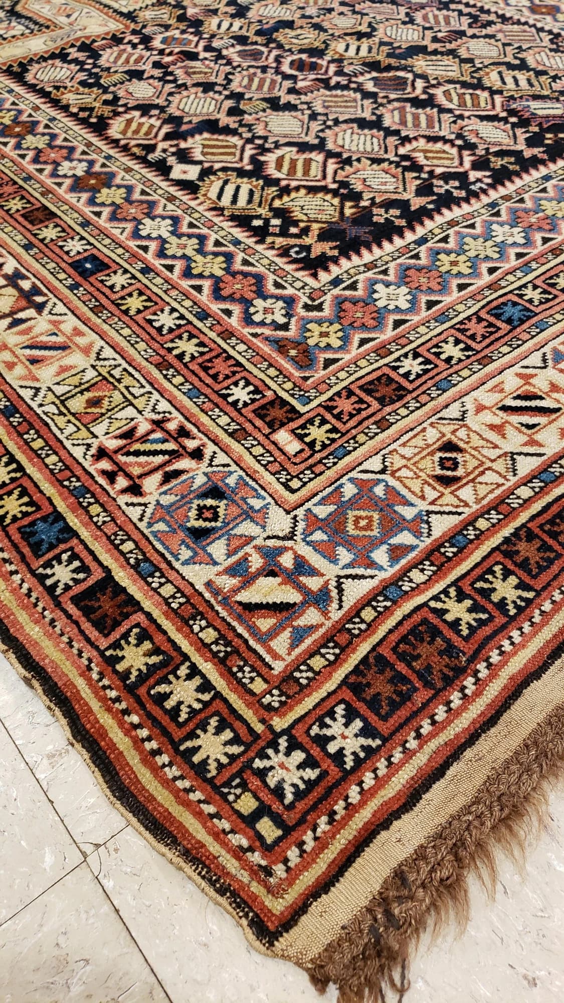 Marasali Shirvan Prayer Rug, actual catalog view 4