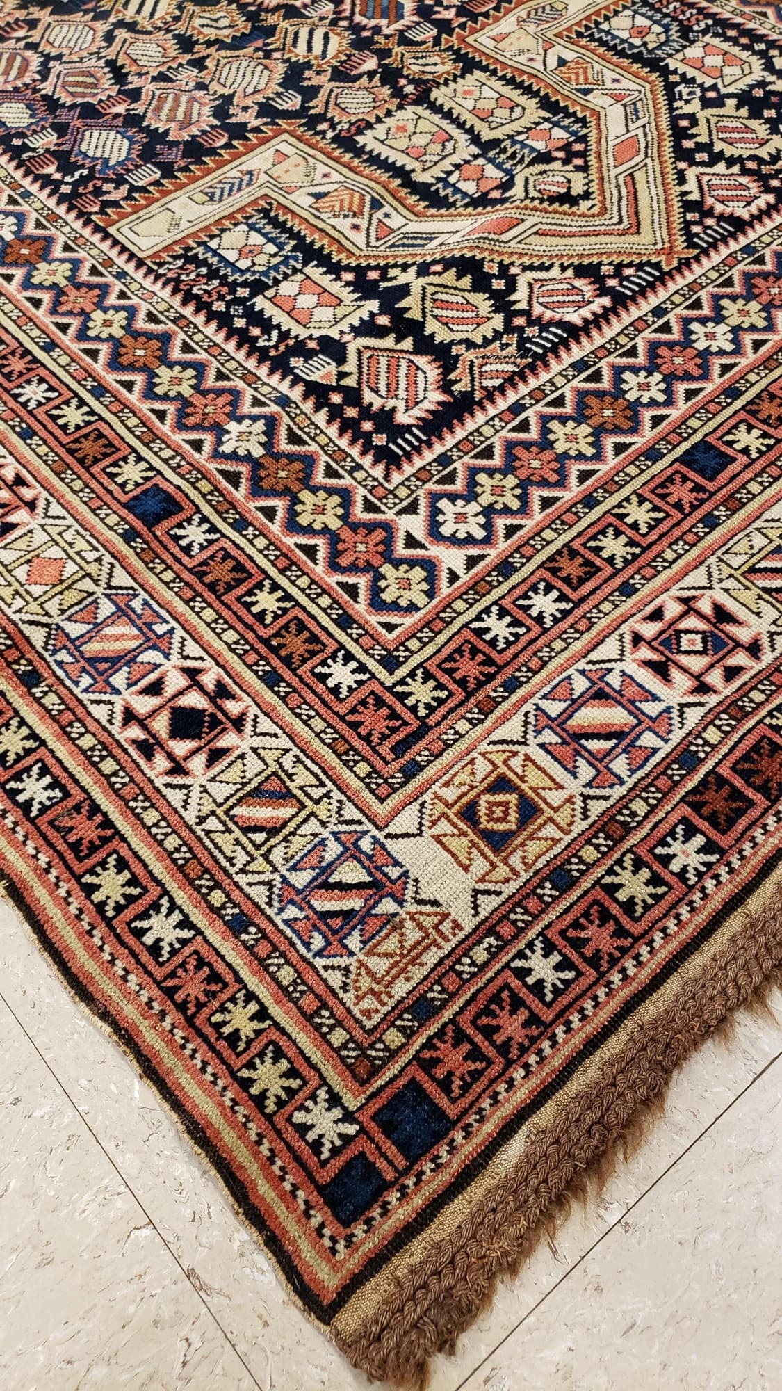 Marasali Shirvan Prayer Rug, actual catalog view 3