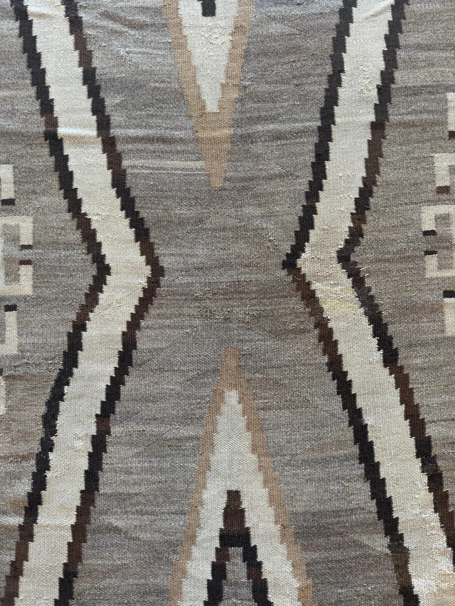 Navajo Transitional Rug with X Motif, actual catalog view 9