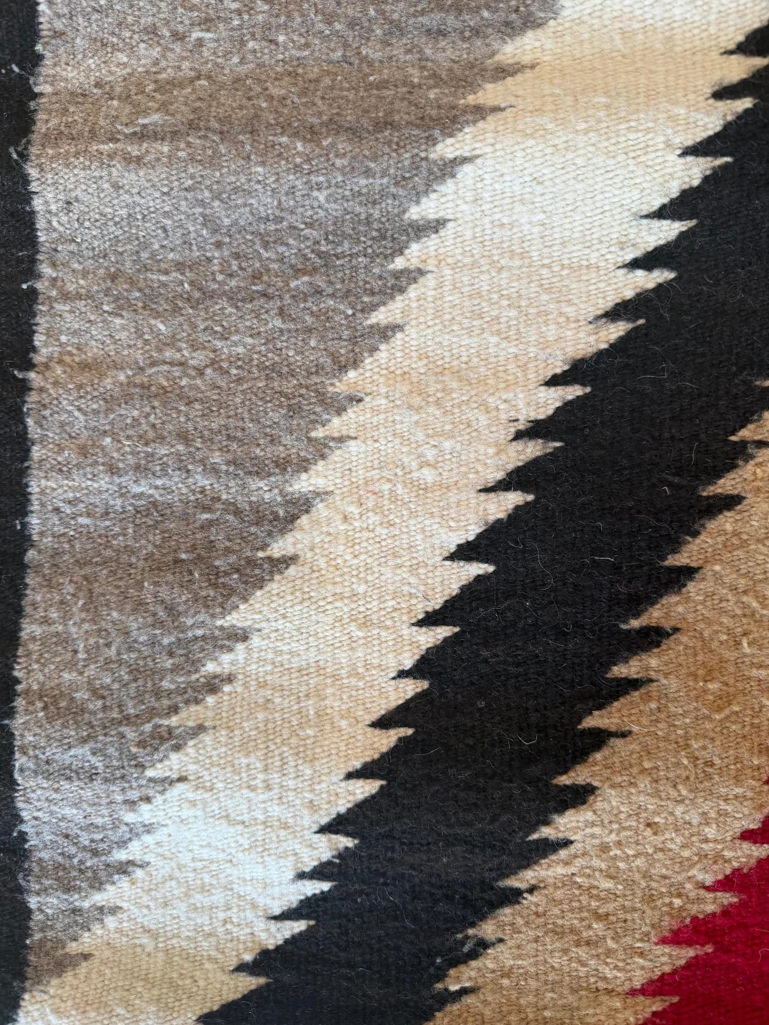 Navajo Chevron Rug, actual catalog view 9