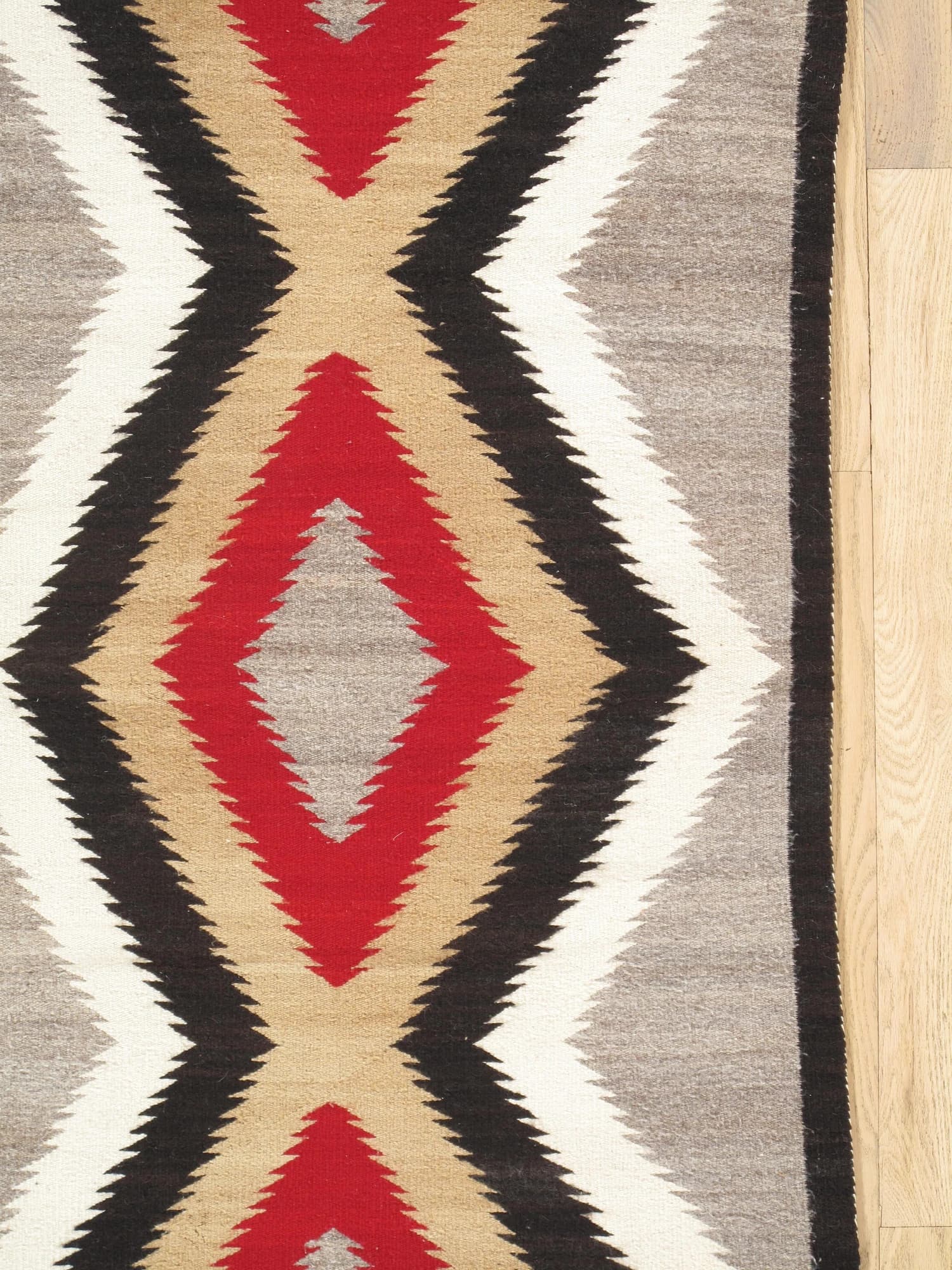 Navajo Chevron Rug, actual catalog view 6