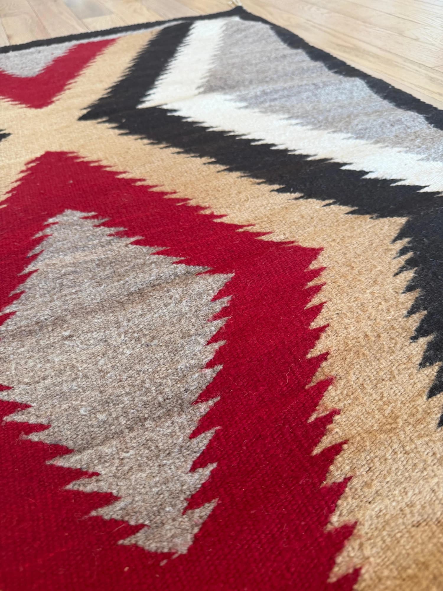 Navajo Chevron Rug, actual catalog view 10