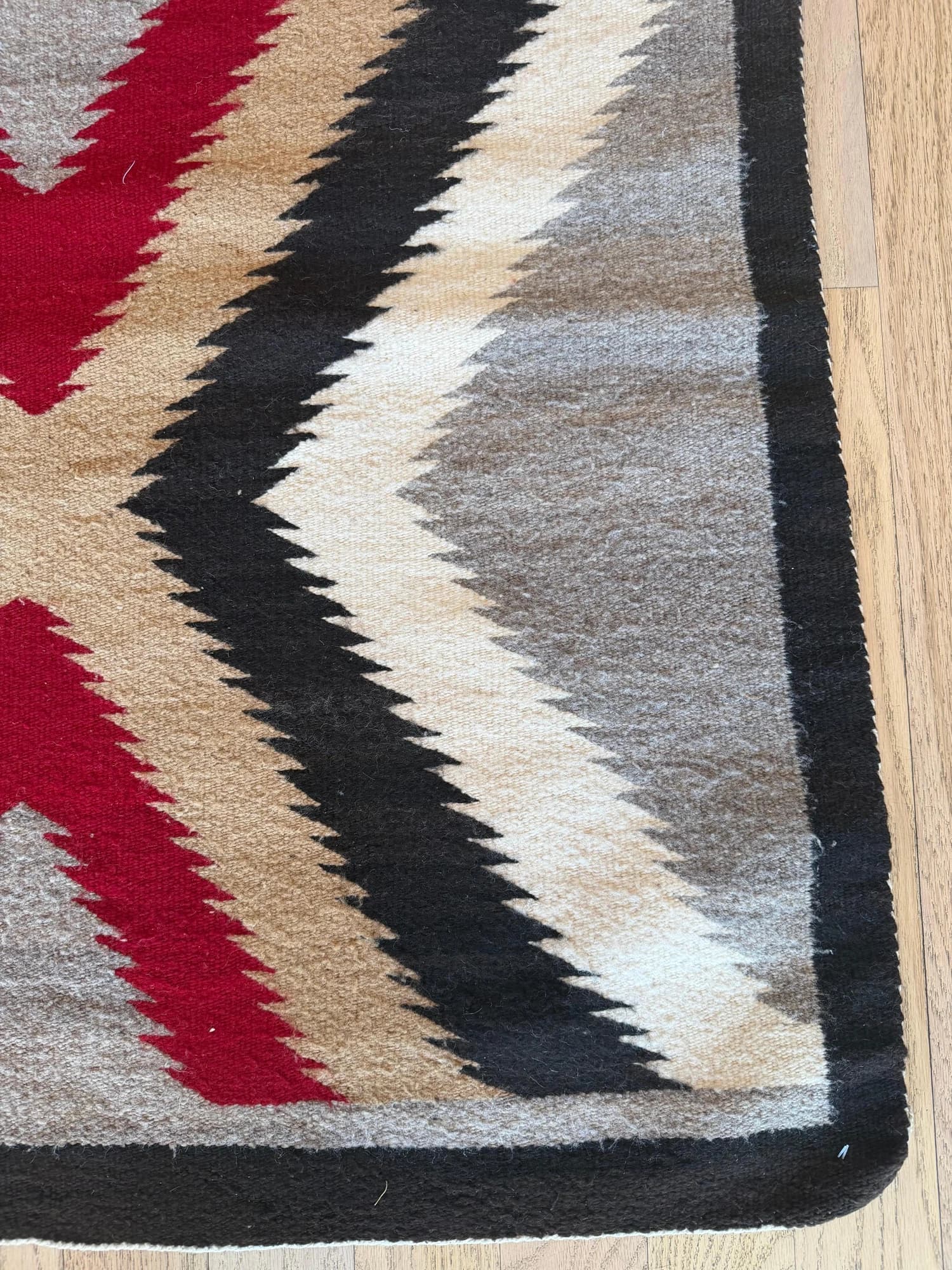 Navajo Chevron Rug, actual catalog view 8