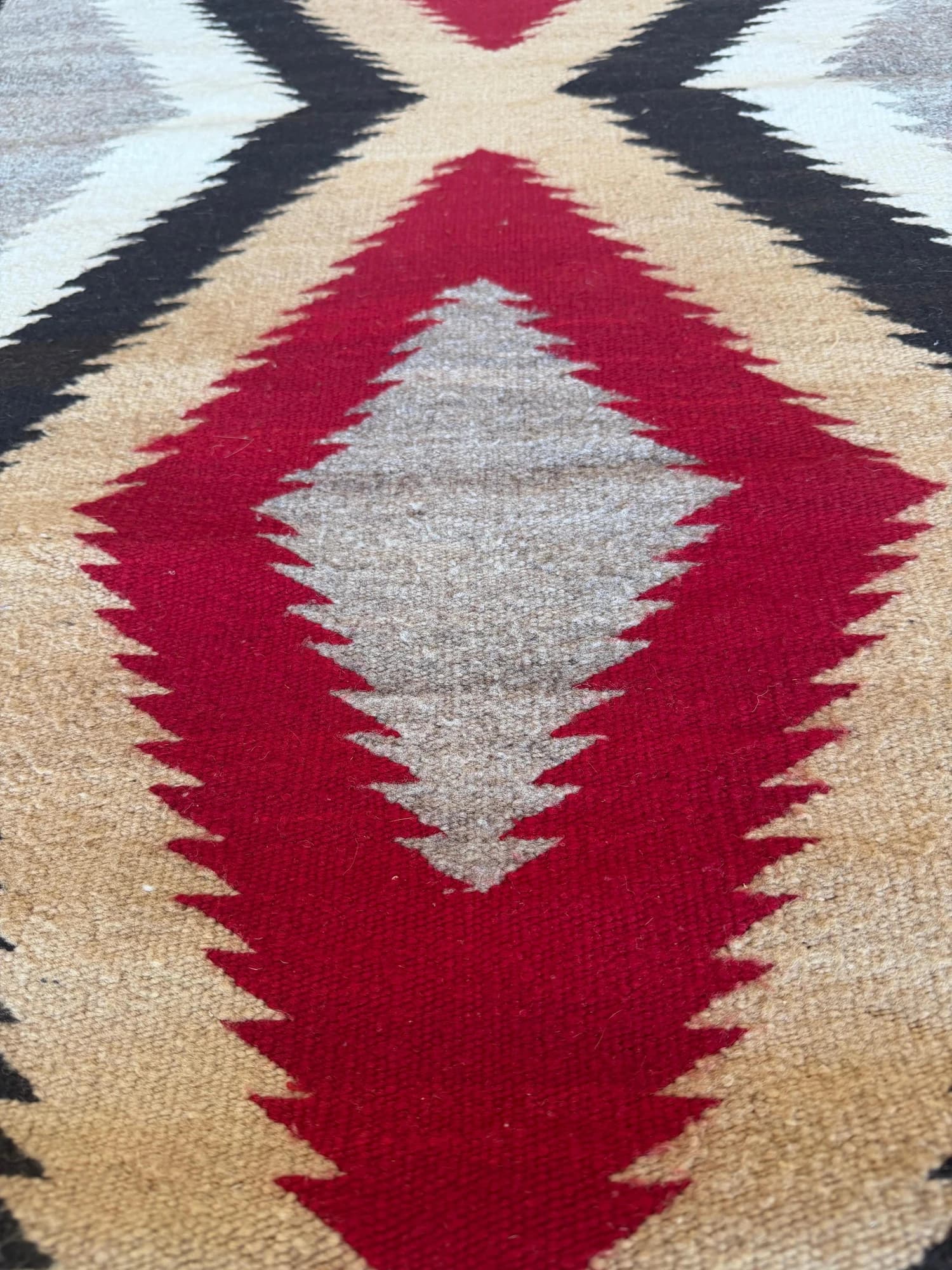Navajo Chevron Rug, actual catalog view 11
